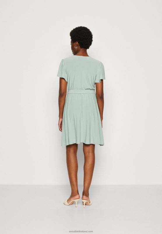 Z62T6 Women Anna Field Day Dress Green