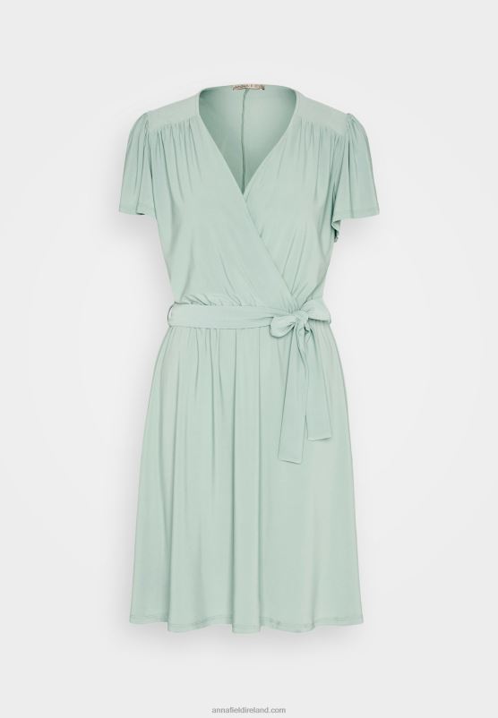 Z62T6 Women Anna Field Day Dress Green