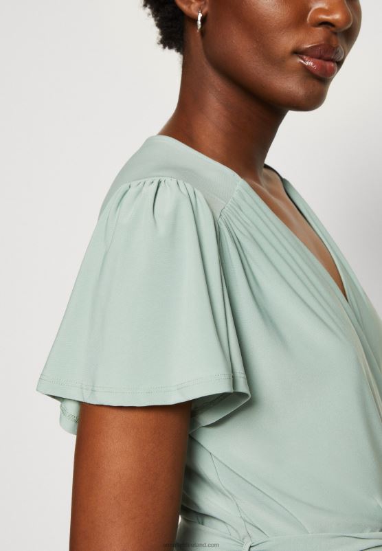 Z62T6 Women Anna Field Day Dress Green