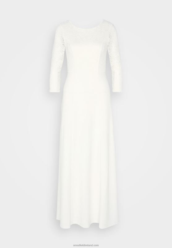 Z62T75 Women Anna Field Jersey Dress White