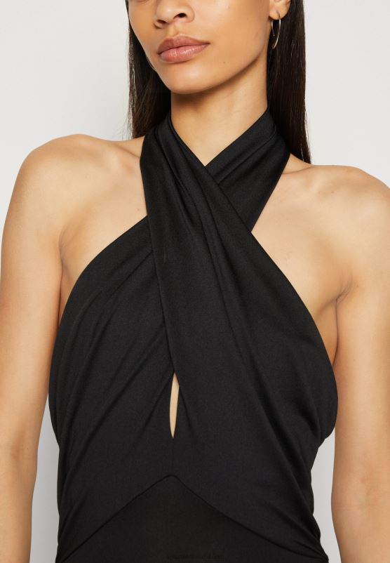 Z62T77 Women Anna Field Jersey Dress Black