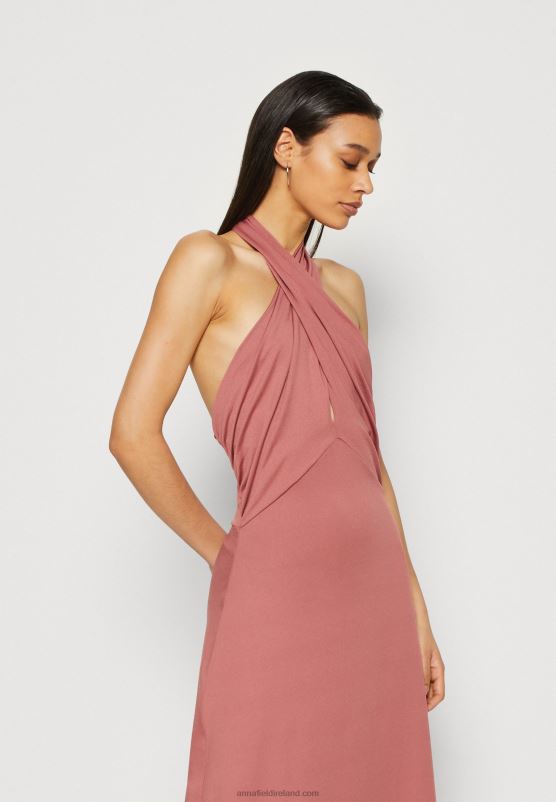 Z62T79 Women Anna Field Jersey Dress Pink