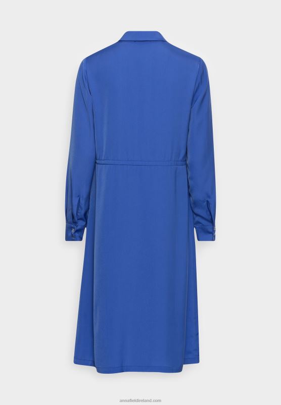Z62T86 Women Anna Field Shirt Dress Blue