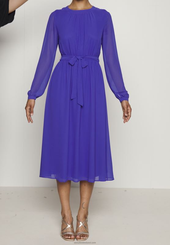 Z62T8 Women Anna Field Day Dress Blue