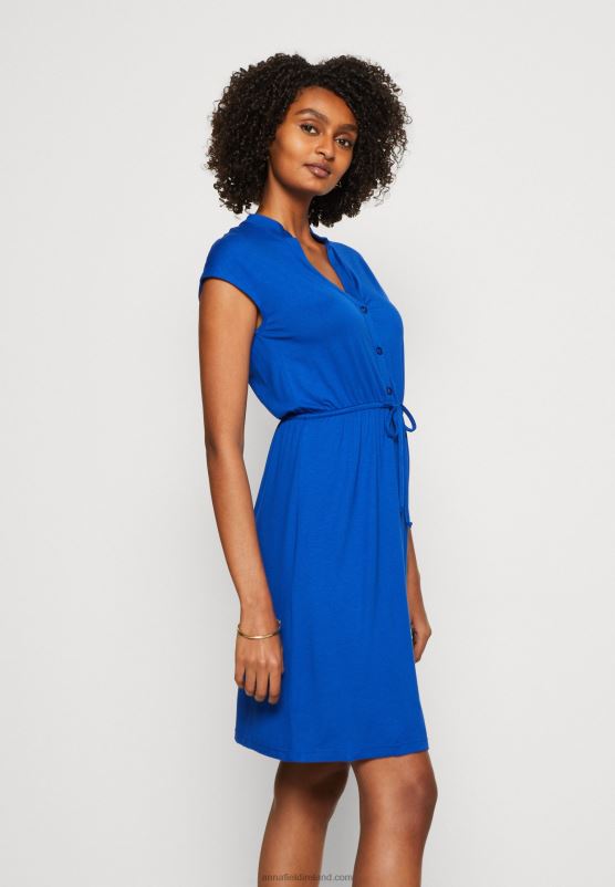 Z62T92 Women Anna Field Shirt Dress Blue