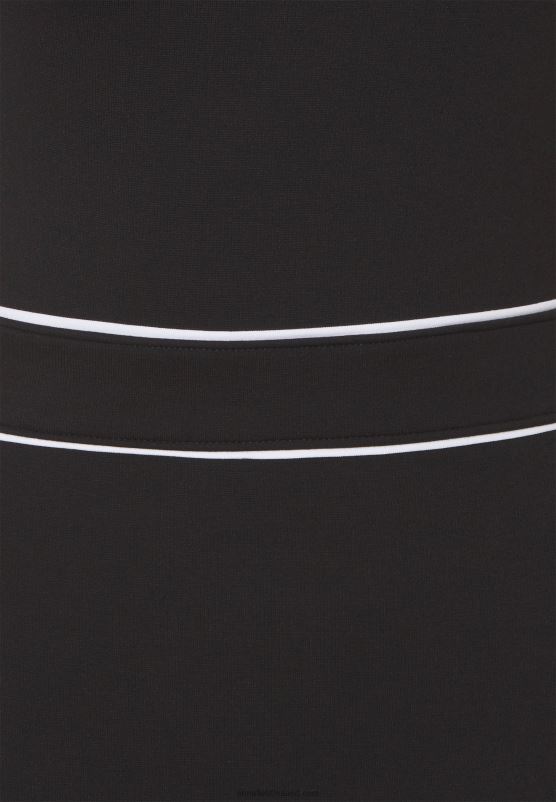 Z62T95 Women Anna Field Shift Dress Black/White