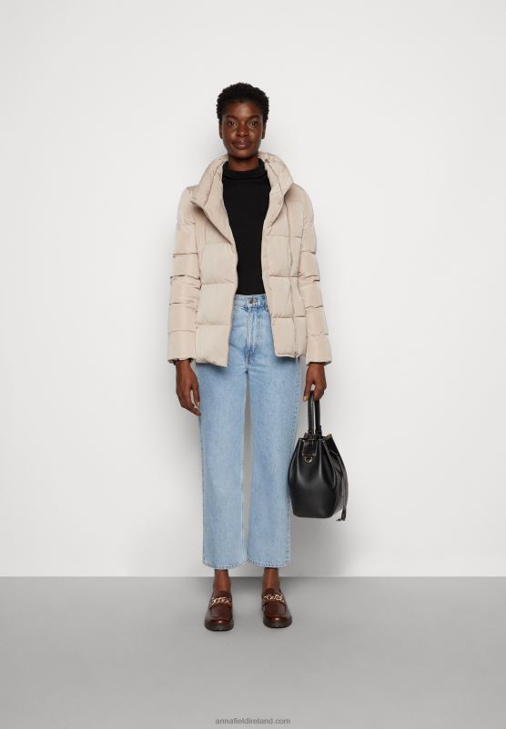 Z62T733 Women Anna Field Winter Jacket Light Brown