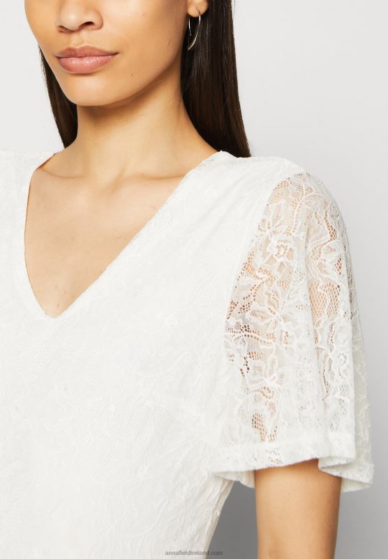 Z62T865 Women Anna Field Jumpsuit White/Black