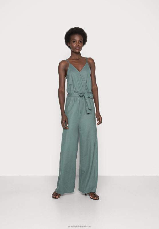 Z62T867 Women Anna Field Jumpsuit Light Green