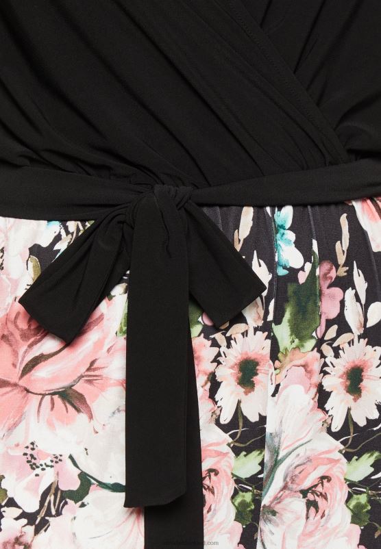 Z62T873 Women Anna Field Jumpsuit Black/Multi-Coloured