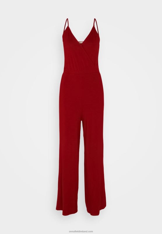 Z62T882 Women Anna Field Jumpsuit Dark Red