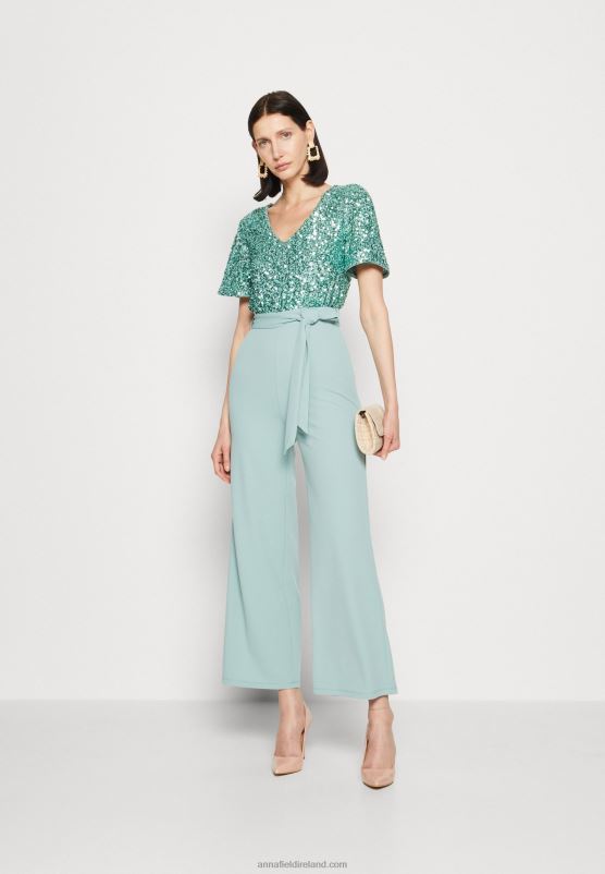 Z62T904 Women Anna Field Jumpsuit Light Green