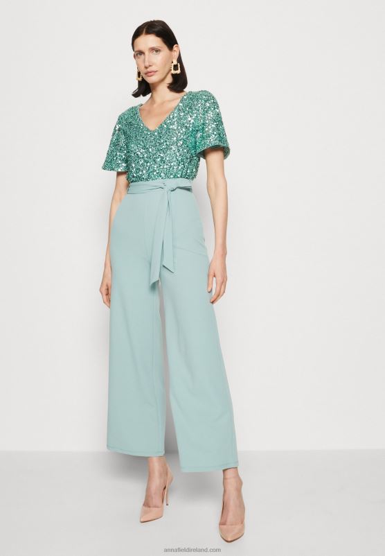 Z62T904 Women Anna Field Jumpsuit Light Green