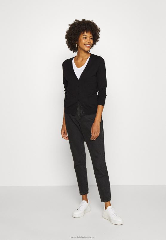 Z62T817 Women Anna Field Cardigan Black