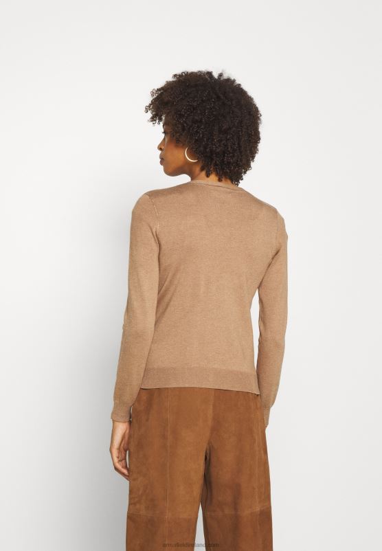 Z62T818 Women Anna Field Cardigan Camel
