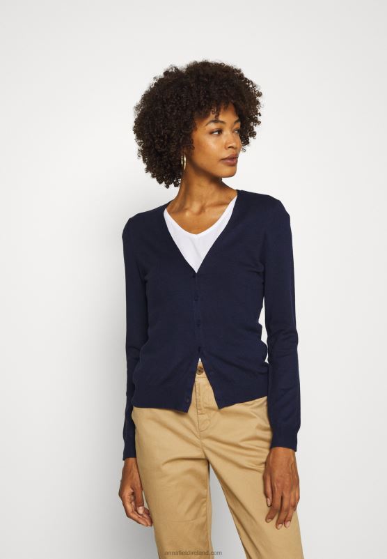 Z62T819 Women Anna Field Cardigan Dark Blue