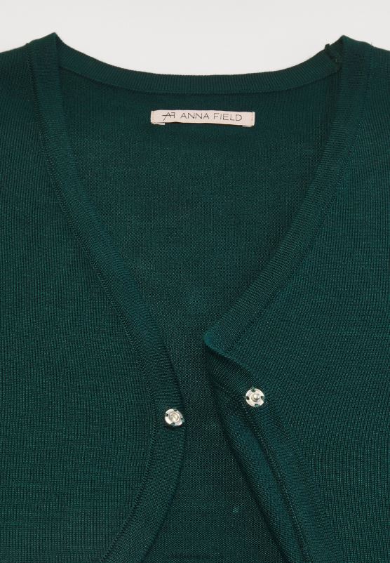 Z62T830 Women Anna Field Cardigan Dark Green