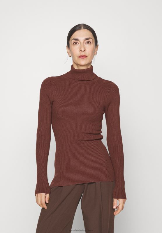 Z62T837 Women Anna Field Jumper Dark Brown