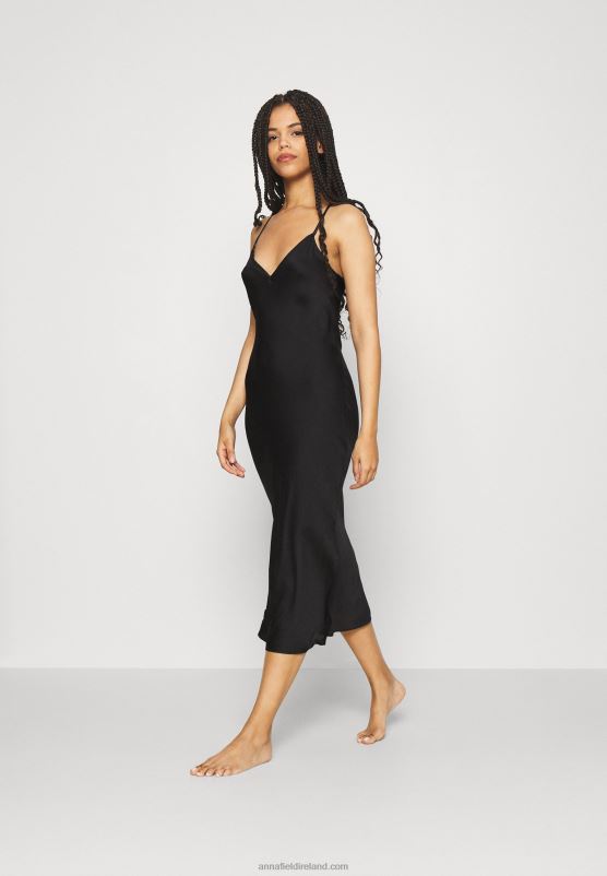 Z62T1040 Women Anna Field Bridal Nightie Nightie Black