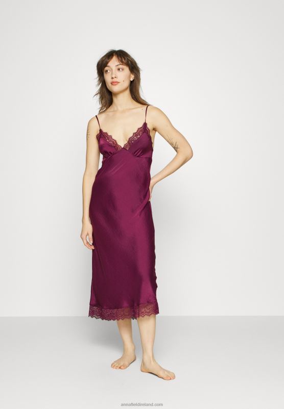 Z62T1043 Women Anna Field Nightie Purple
