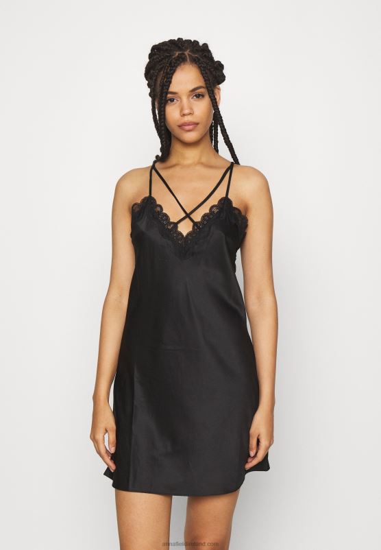 Z62T1046 Women Anna Field Nightie Black