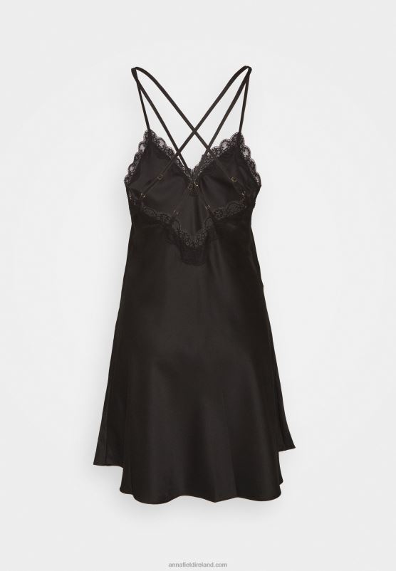 Z62T1046 Women Anna Field Nightie Black
