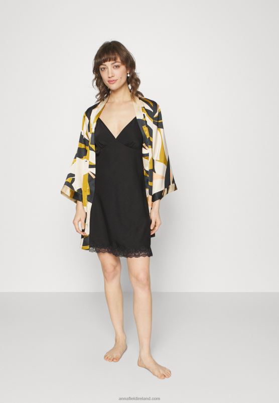 Z62T1053 Women Anna Field Nightie Black