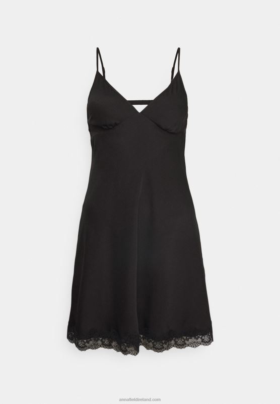 Z62T1053 Women Anna Field Nightie Black