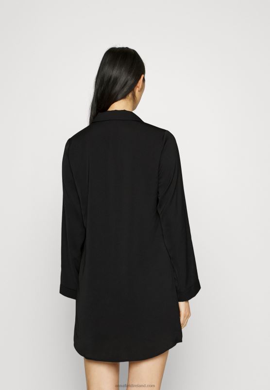 Z62T1055 Women Anna Field Nightie Black