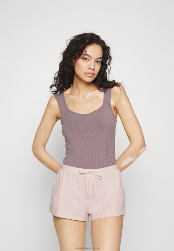 Z62T1061 Women Anna Field Short 2 Pack Pyjama Bottoms Pink