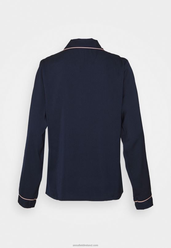 Z62T1074 Women Anna Field Pyjama Set Dark Blue