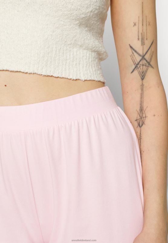 Z62T1075 Women Anna Field 2 Pack Pyjama Bottoms Black/White