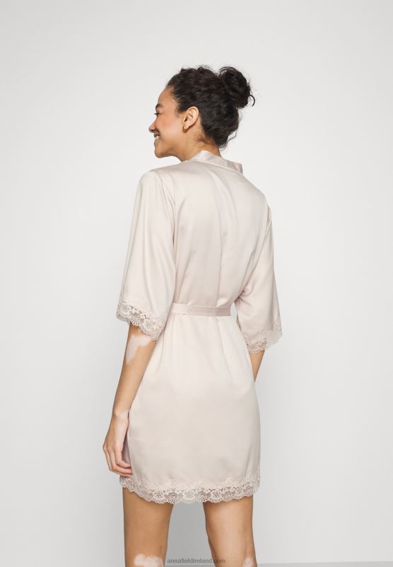 Z62T1078 Women Anna Field Dressing Gown Off-White