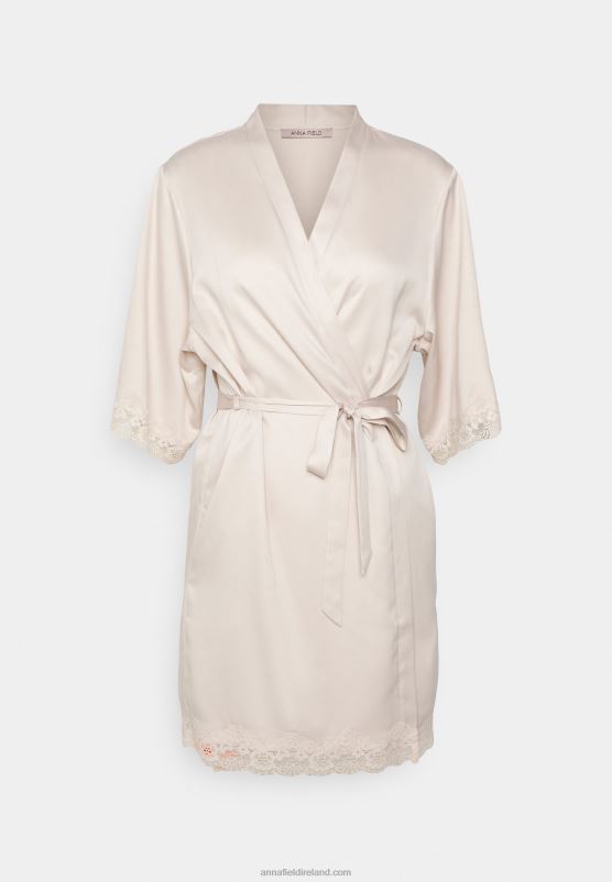 Z62T1078 Women Anna Field Dressing Gown Off-White
