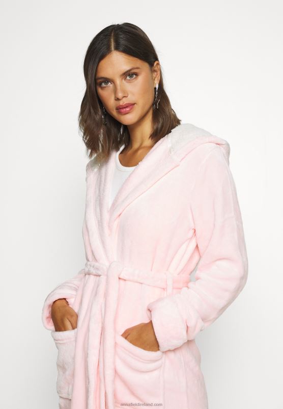 Z62T1079 Women Anna Field Maelis Dressing Gown Pink