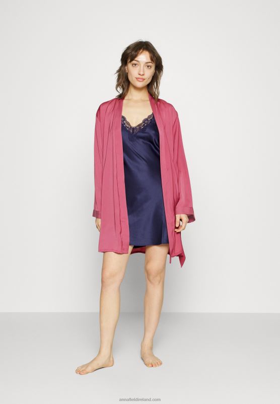 Z62T1081 Women Anna Field Dressing Gown Pink