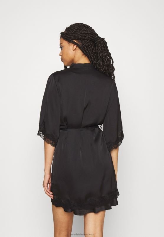 Z62T1085 Women Anna Field Dressing Gown Black