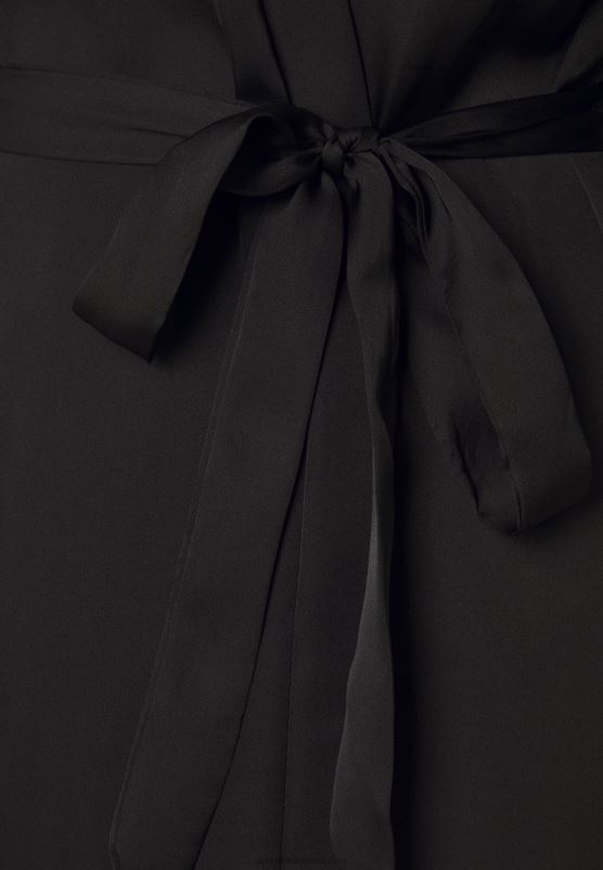 Z62T1085 Women Anna Field Dressing Gown Black