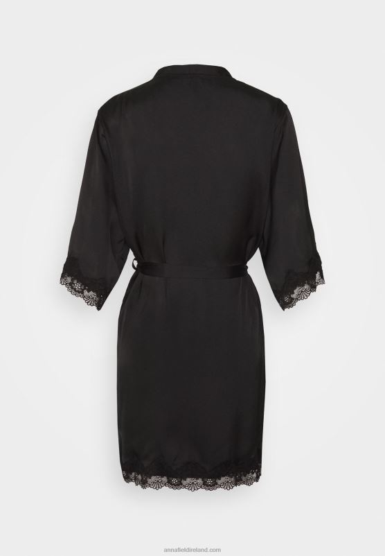 Z62T1085 Women Anna Field Dressing Gown Black