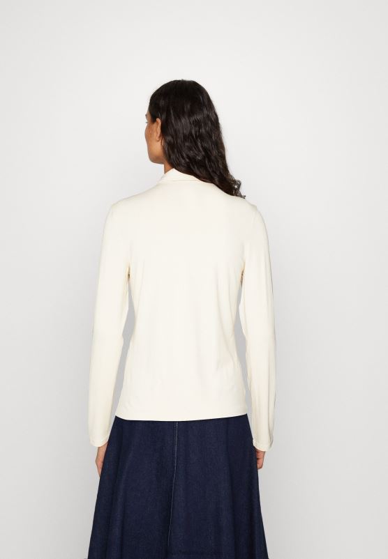 Z62T672 Women Anna Field Button-Down Blouse Off-White