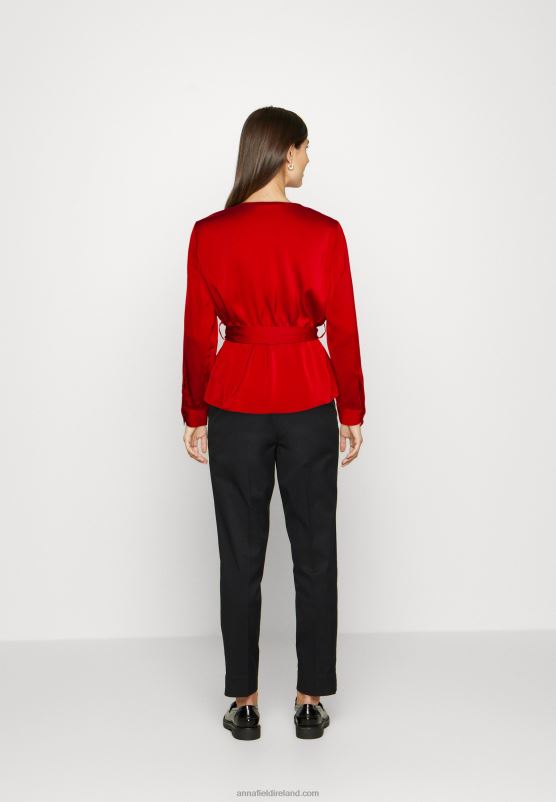 Z62T682 Women Anna Field Blouse Red