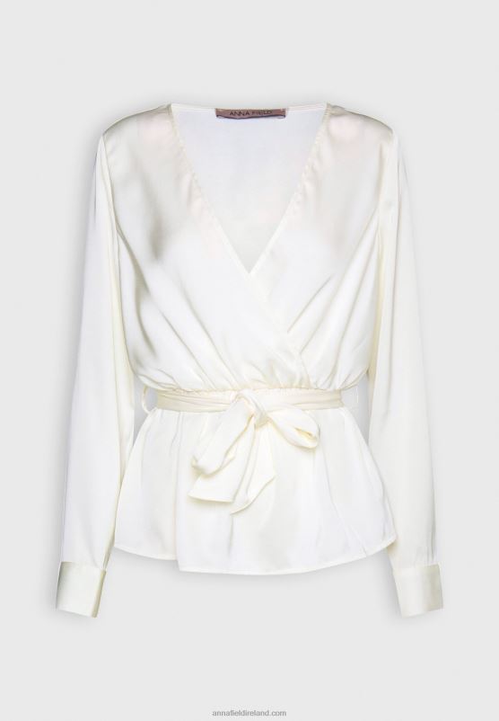 Z62T685 Women Anna Field Blouse Off-White