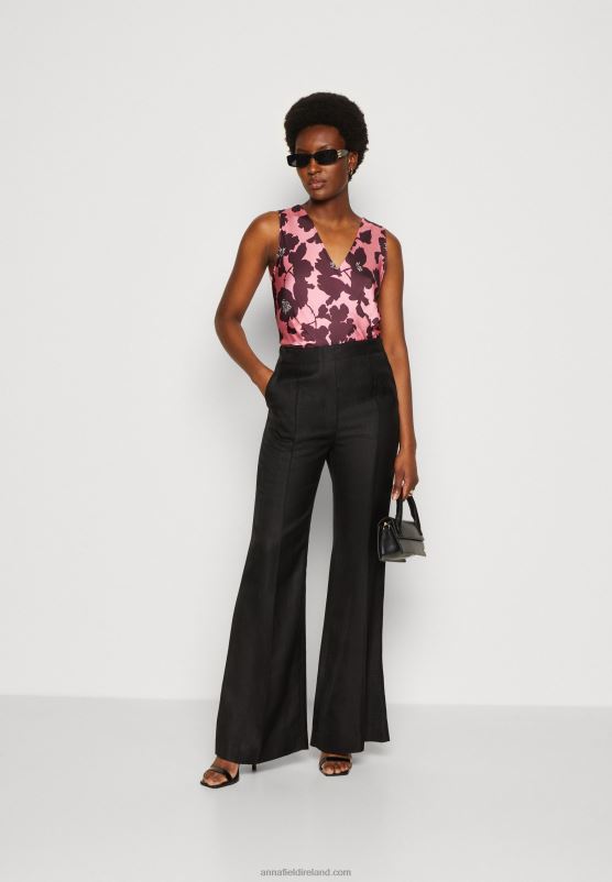 Z62T688 Women Anna Field Blouse Pink/Multi Coloured