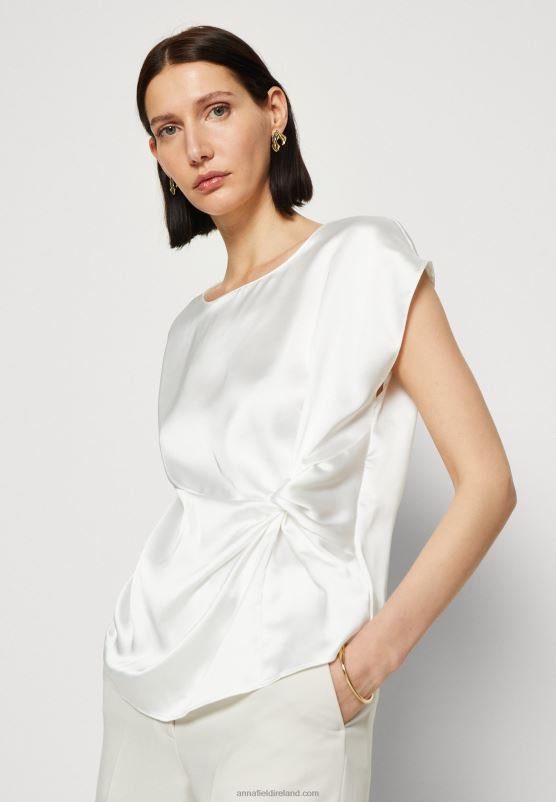 Z62T689 Women Anna Field Blouse Off White