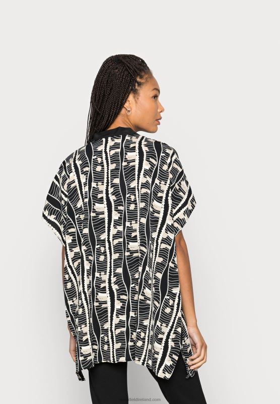 Z62T706 Women Anna Field Summercape Tunic Black