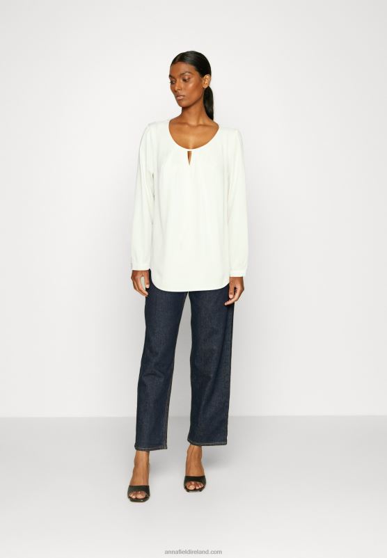 Z62T708 Women Anna Field Tunic Off-White