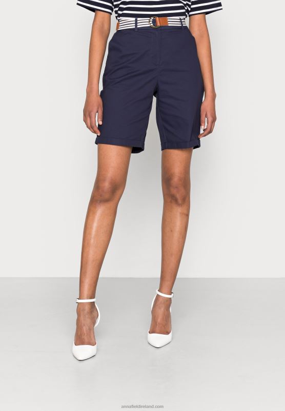 Z62T862 Women Anna Field Shorts Dark Blue