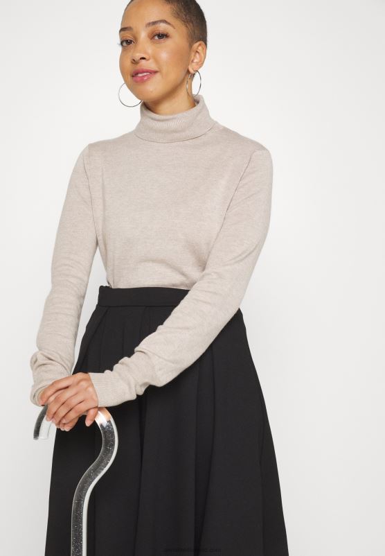 Z62T779 Women Anna Field Pleated Skirt Black