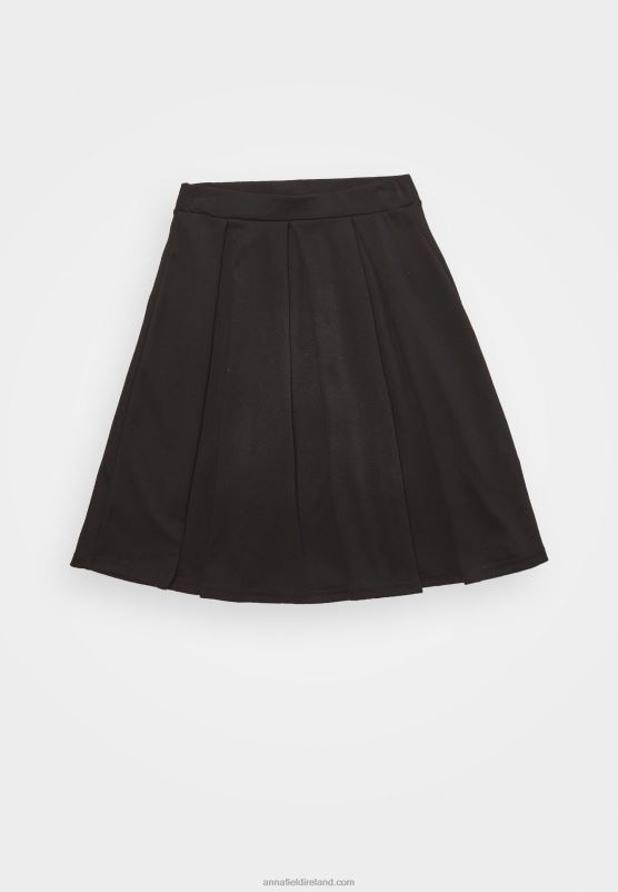 Z62T779 Women Anna Field Pleated Skirt Black