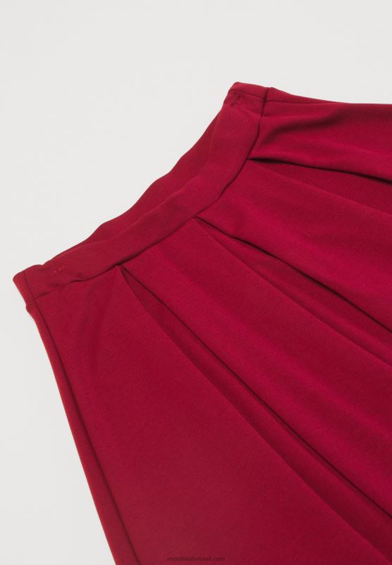 Z62T780 Women Anna Field Pleated Skirt Red